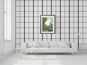 Mineheart Геометрические флизелиновые бумажные обои Outline Wal/148