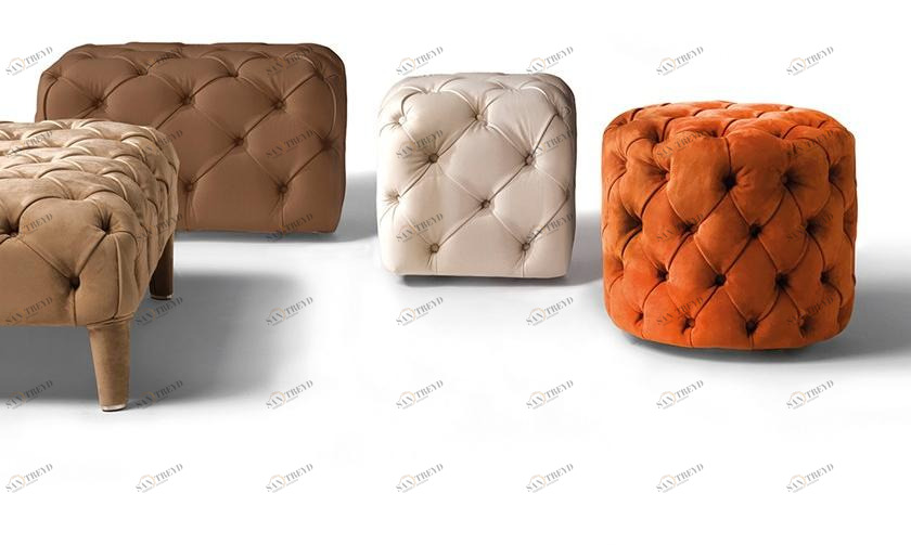 CTS SALOTTI Стеганый пуф sun-id-1462766