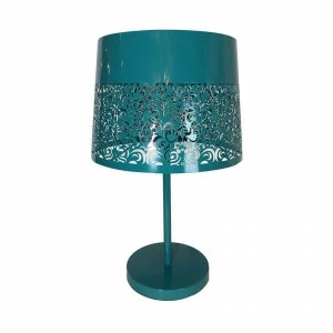 Лампа настольная бирюзовая Seven Fires "Карвед" 39104.01C SEVEN FIRES КАРВЕД 00-3907825 Бирюзовый