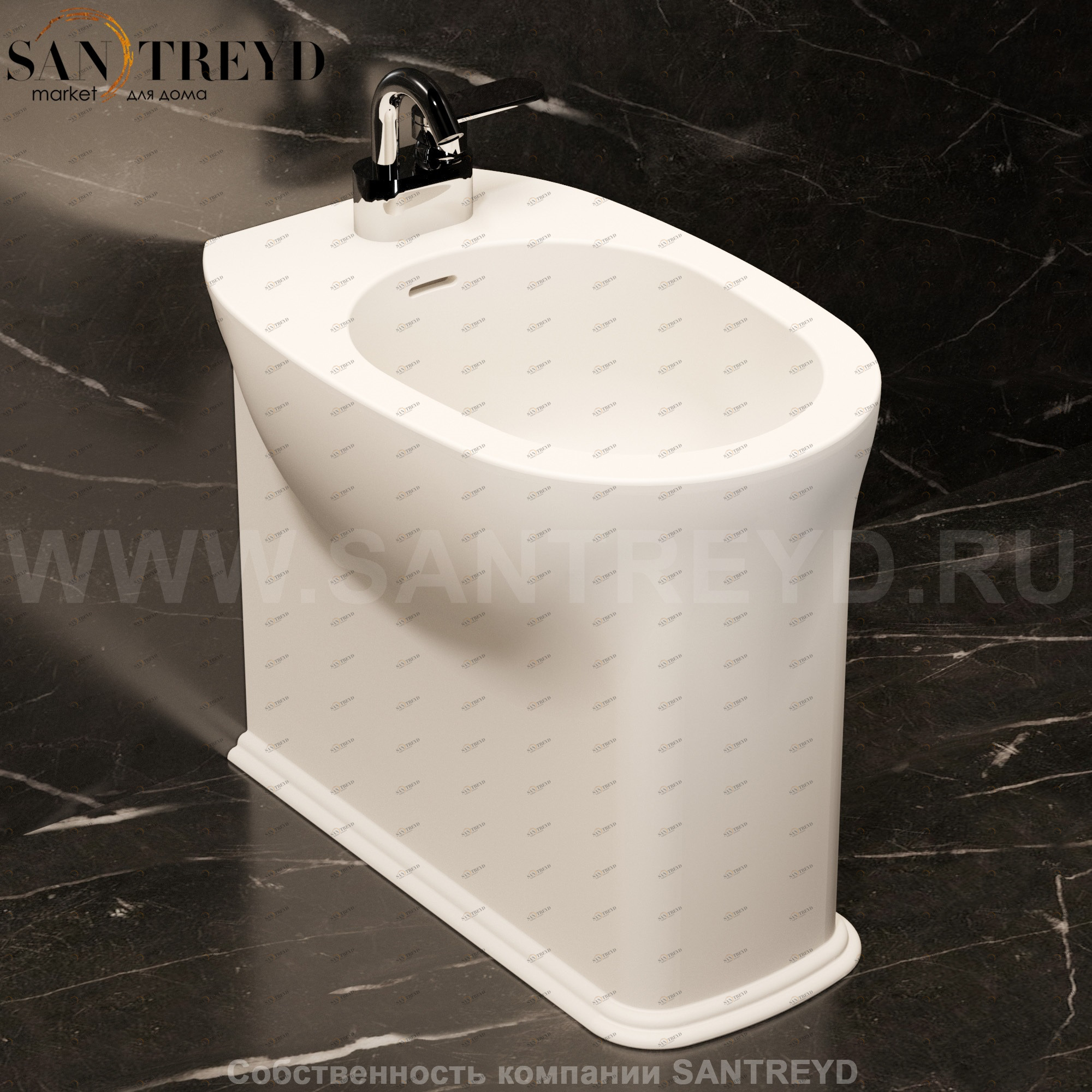 MA217.9003 Биде напольное Madre Ceramica Flaminia