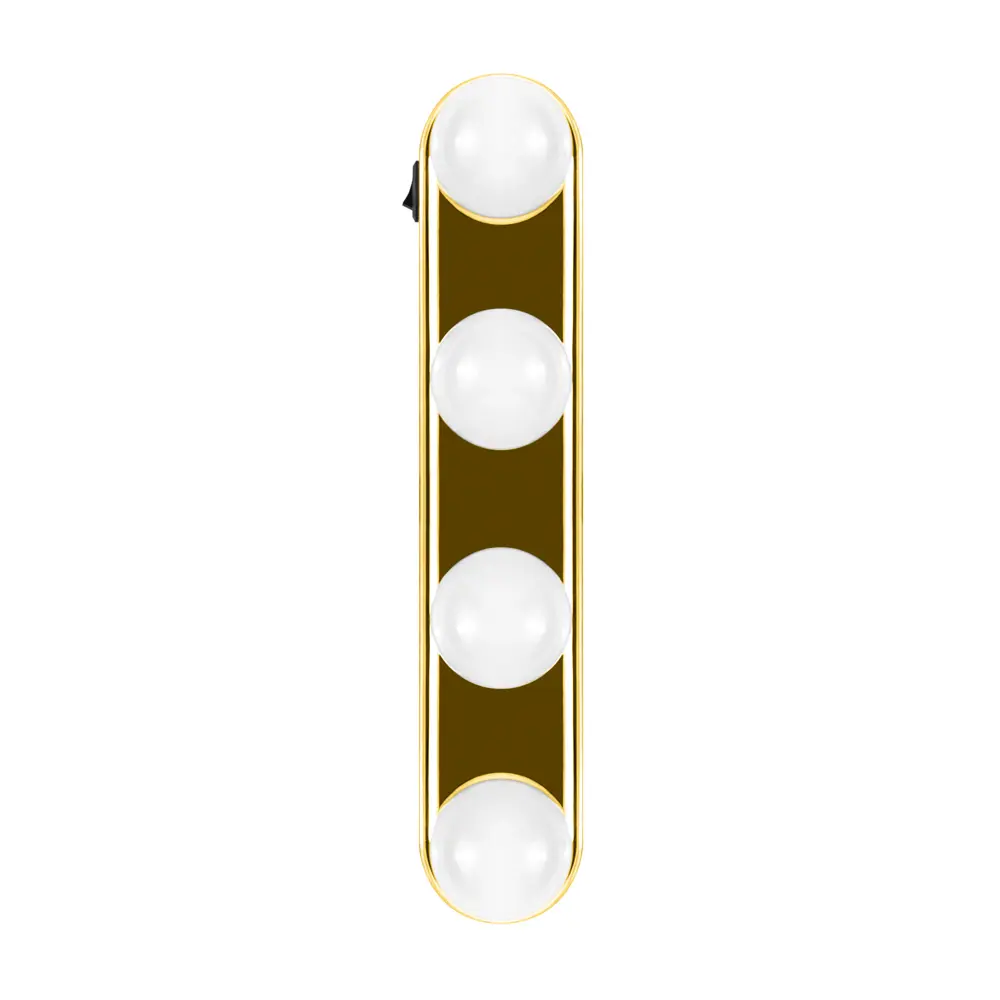 Светильник Rombica Beauty Gold LED на присоске 2 В нейтральный белый свет, цвет золото 83387880 STLM-2081685  - Вид №1