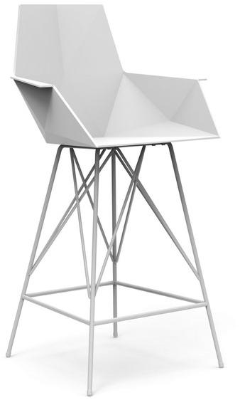 VONDOM Табурет садовый полипропиленовый с подлокотниками Faz sun-id-1352983 - Вид №2