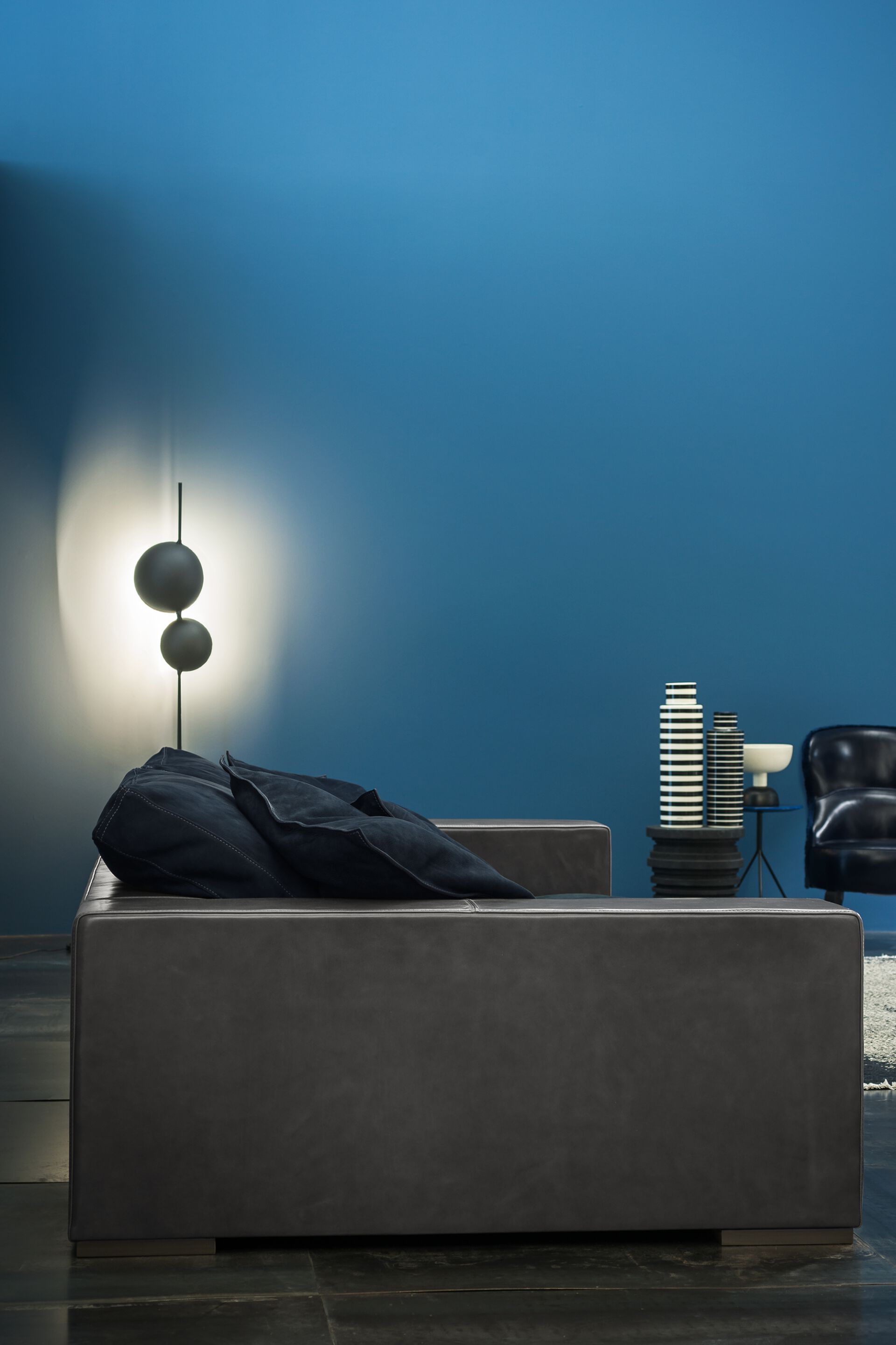 Кожаный линейный диван Baxter BUDAPEST ARCH-00084279 - Вид №7