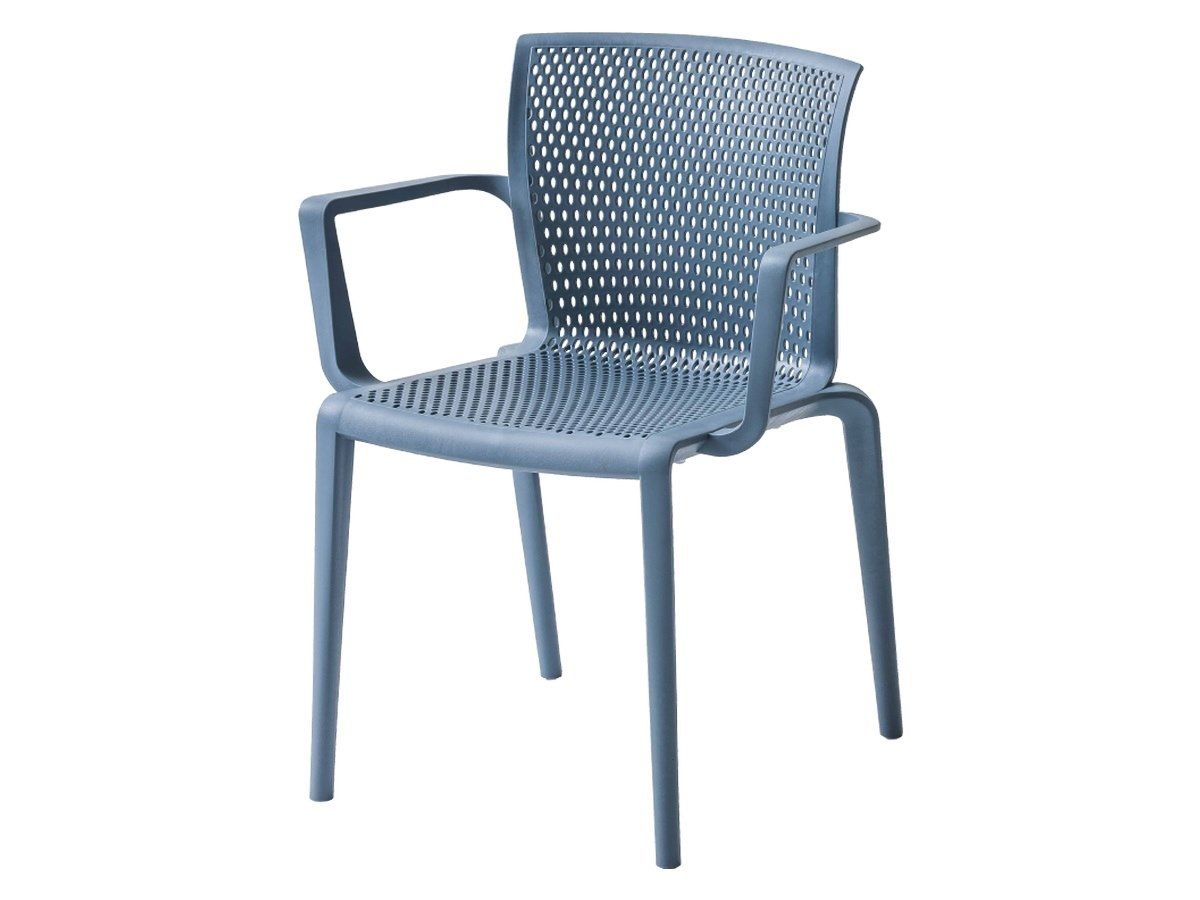 Штабелируемый стул из инженерного пластика с подлокотниками GABER Spyker ARCH-00128741