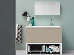 Birex Лаковая прачечная с раковиной Acqua e sapone