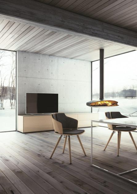 Luxy Стул из ламинированного дерева с подлокотниками Prima sun-id-1395687 - Вид №2