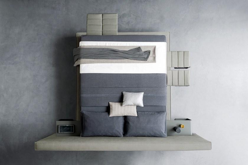 Felis Двуспальная кровать из ткани с мягким изголовьем Bedstories#2 sun-id-1348345 - Вид №22