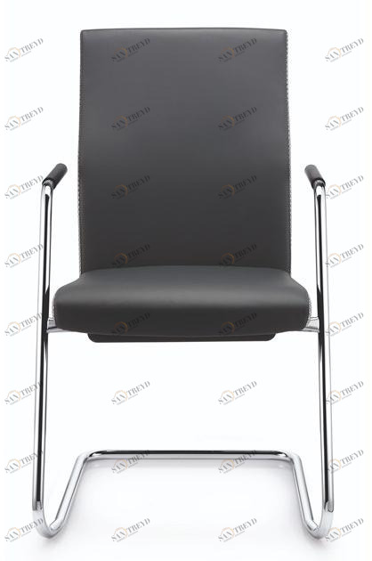 ZÜCO Стул для конференций, обитый кожей, с подлокотниками Cubo advanced flex Cx 123