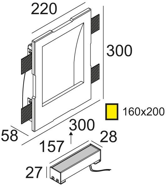 Delta Light Встраиваемый настенный светильник Gyn sun-id-1505038 - Вид №6