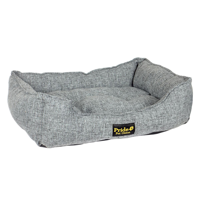 ПР0049679 Лежак для животных Сolour Прованс 70х60х23см серый Pride 