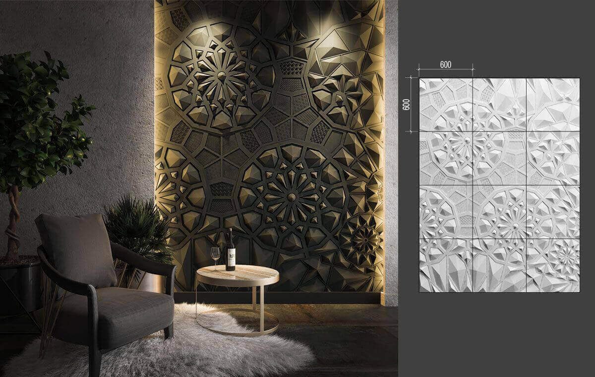 B-52 DIAMOND LAB.Space Барельеф B-52-1 - Вид №1