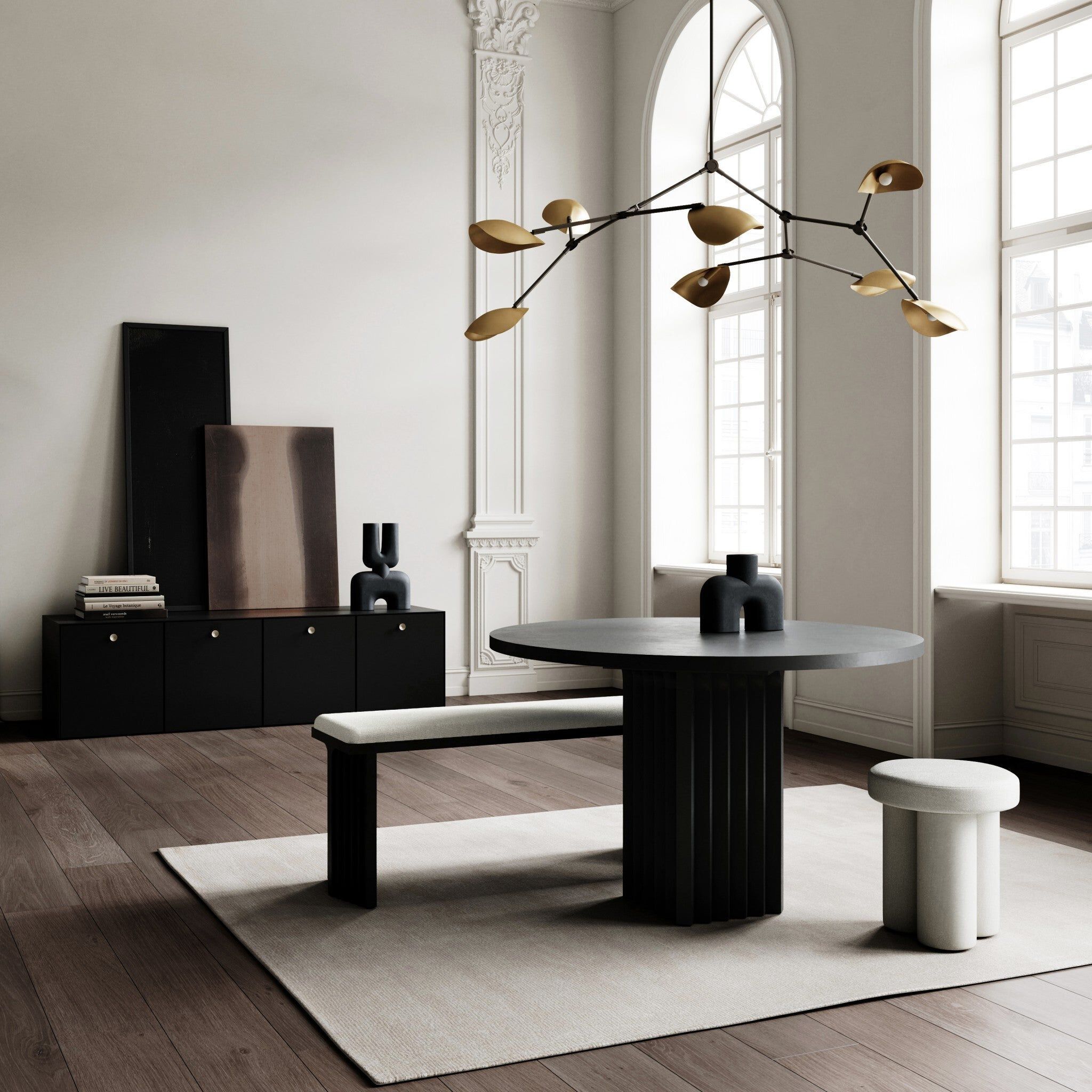 Скамейка из армированного волокном бетона 101 Copenhagen Arc ARCH-00147463 - Вид №2