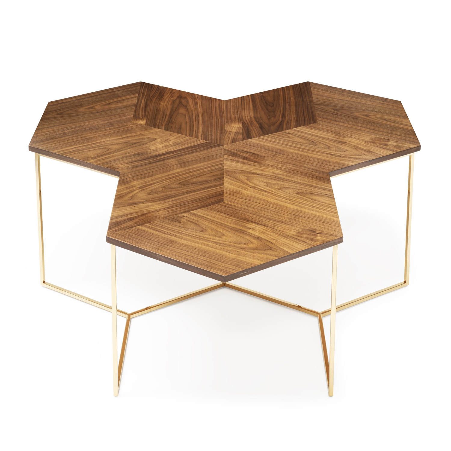 450281-02 ABHIKA КОФЕЙНЫЙ СТОЛ TRIAD H50 120X120 SILVER  - Вид №2