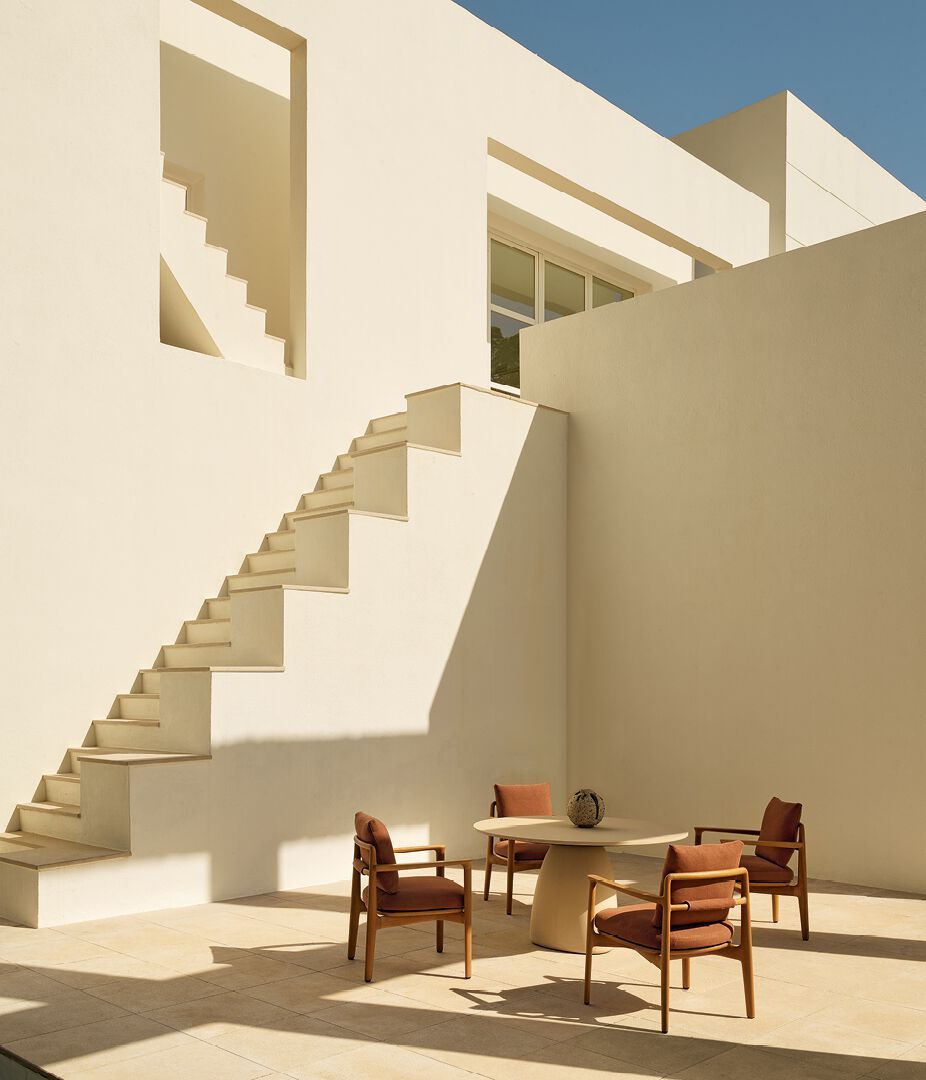 Круглый садовый стол Poliform MONOLITH ARCH-00101758 - Вид №3