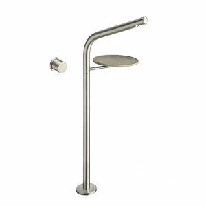 CRISX281 Смеситель для раковины в сборе с напольным изливом, шарнирным соединением и сливом Up & Down 1 "1/4 Cristina Rubinetterie