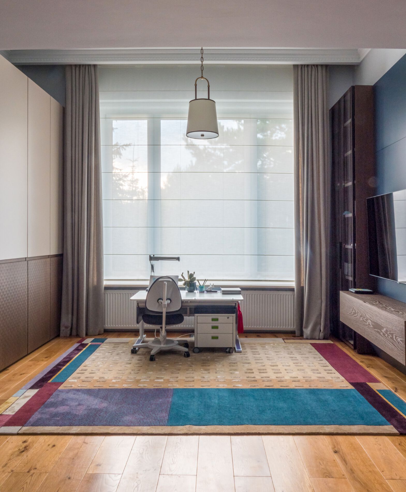 Прямоугольный ковер ручной работы Tapis Rouge абстракция ARCH-00073322 - Вид №1