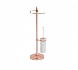 Gentry Home Trevor Вешалка для полотенец отдельно стоящая Unique Розовое золото GH102830