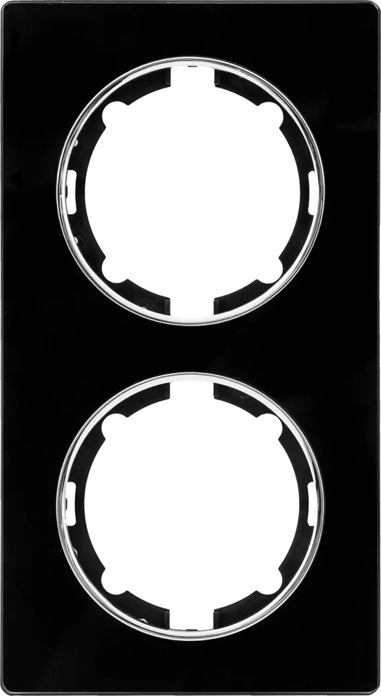 ONEKEYELECTRO Florence - двойная стеклянная рамка для розеток и выключателей 82838547