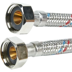 Гибкая подводка для воды Equation 1/2" гайка-гайка 100 см