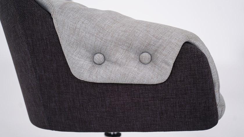 Grado Design Вращающееся кресло из ткани с подлокотниками Lord Lod-ch-06 - Вид №1