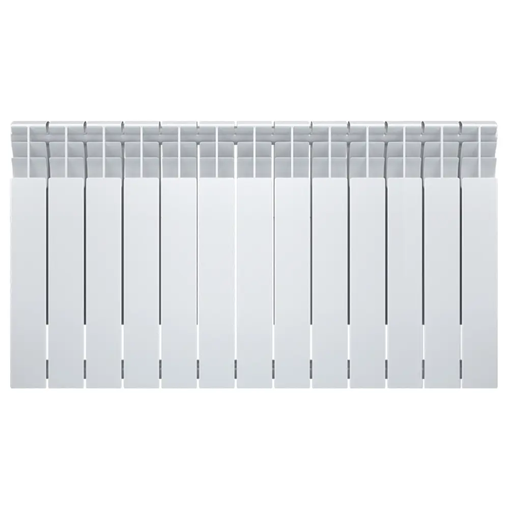 Радиатор секционный Monlan Bimetal 500/80 13 секций боковое подключение биметалл белый STLM-2072524