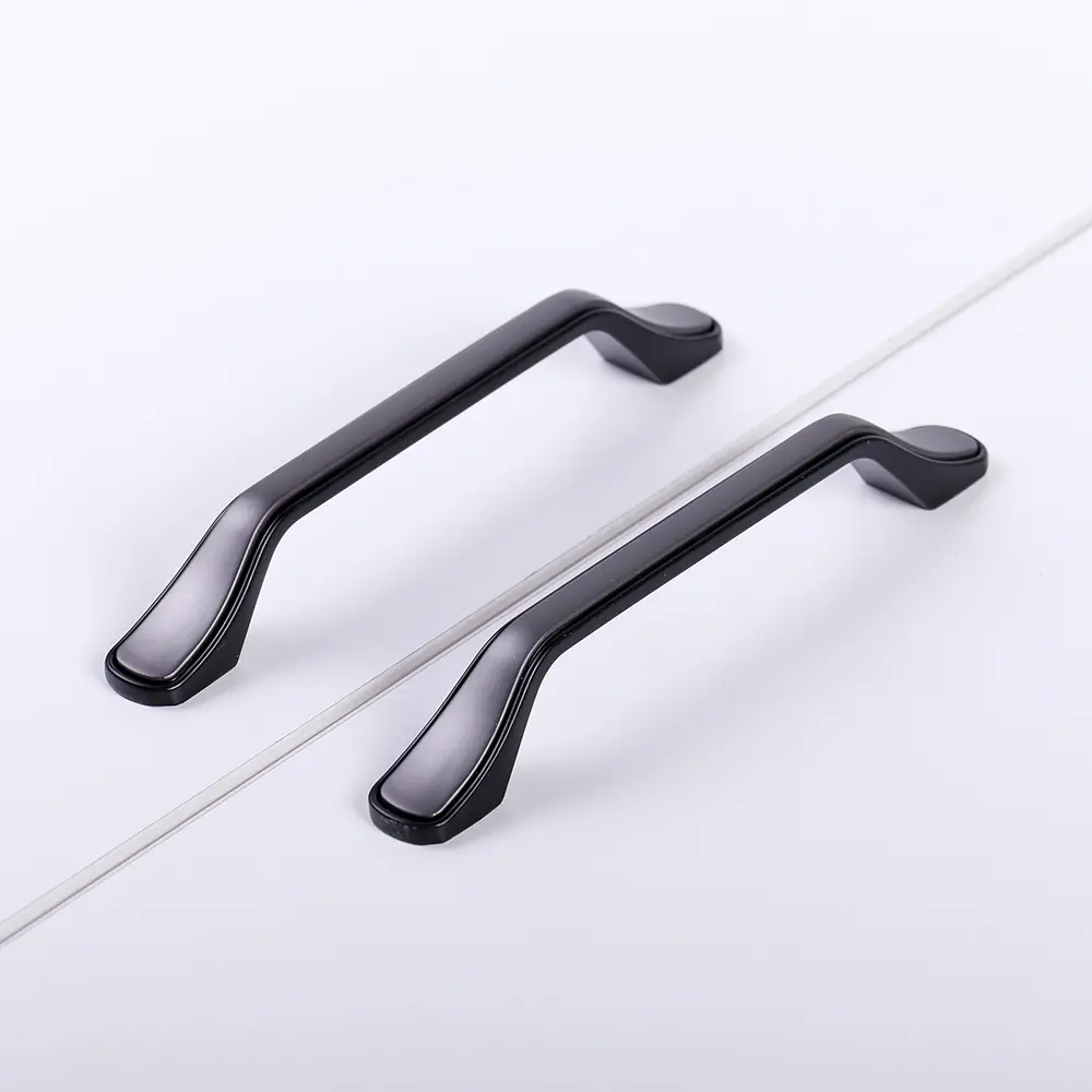 87377339 Ручка-скоба мебельная L4.026 ЦАМ 128 мм цвет графит STLM-1011231 LARVIJ  - Вид №5