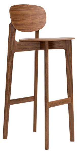 ZEITRAUM Барный стул высокий деревянный Zenso sun-id-1513204 - Вид №9