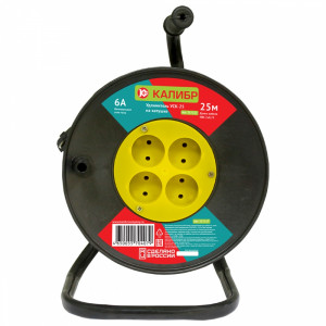 34277 Калибр Удлинитель электрический на катушке  УСК-25 (арт.217117)