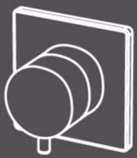 Radomonte 2-ходовой переключатель из нержавеющей стали Okami Dev10-o