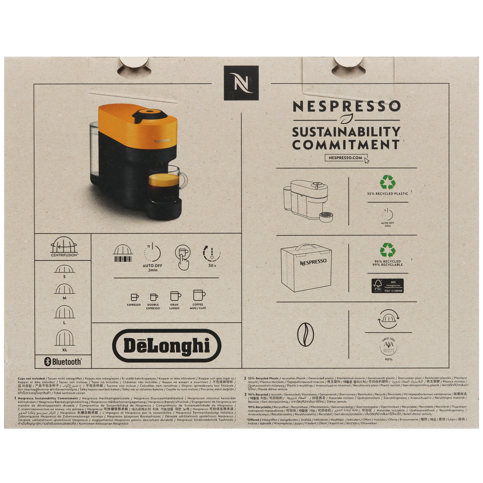 9182423 Кофемашина капсульная DeLonghi ENV90.Y STDN-0146957 - Вид №9