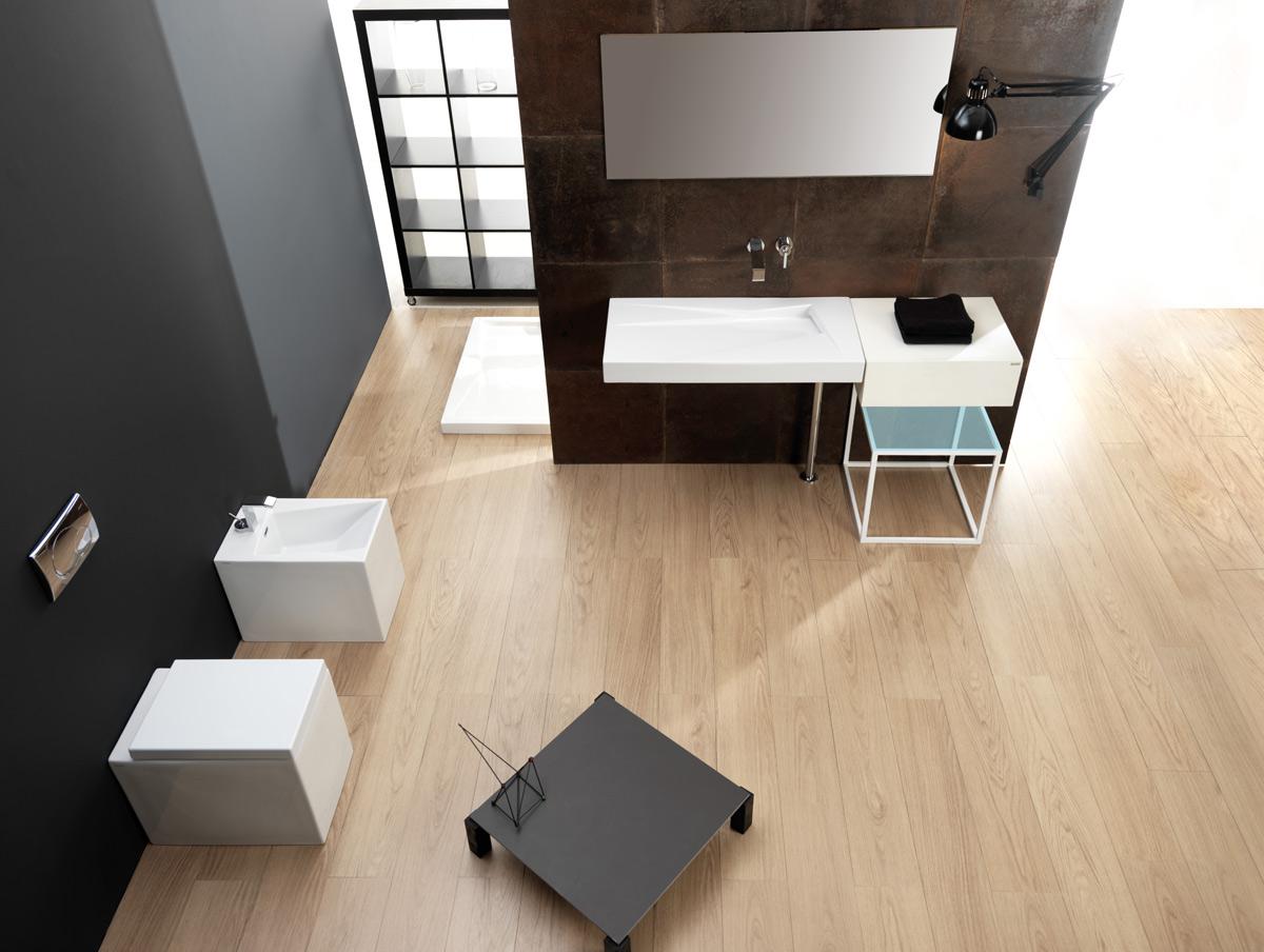 LAOZ22 Подвесная раковина настенная GSG CERAMIC - Вид №3