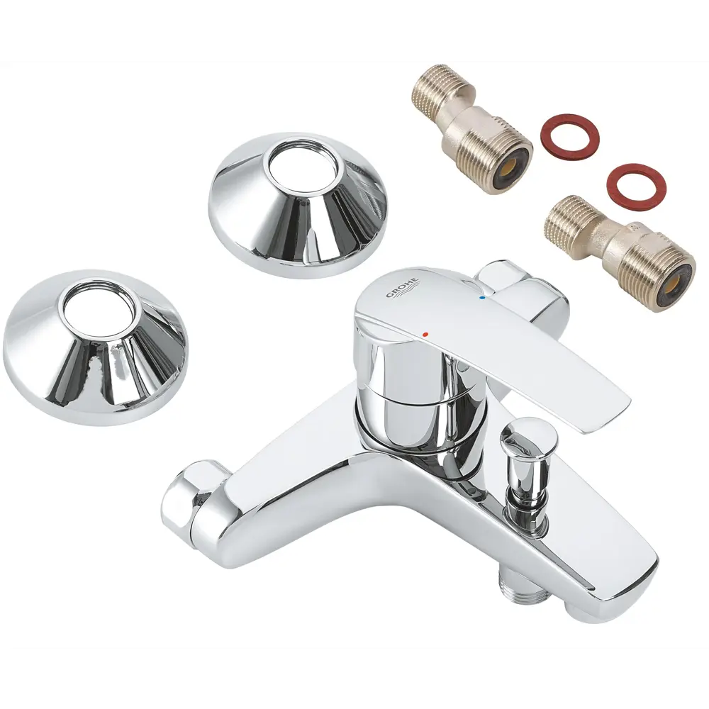 Смеситель для ванной Grohe Start 32278001 однорычажный, цвет хром 17876733 STLM-2132190  - Вид №1