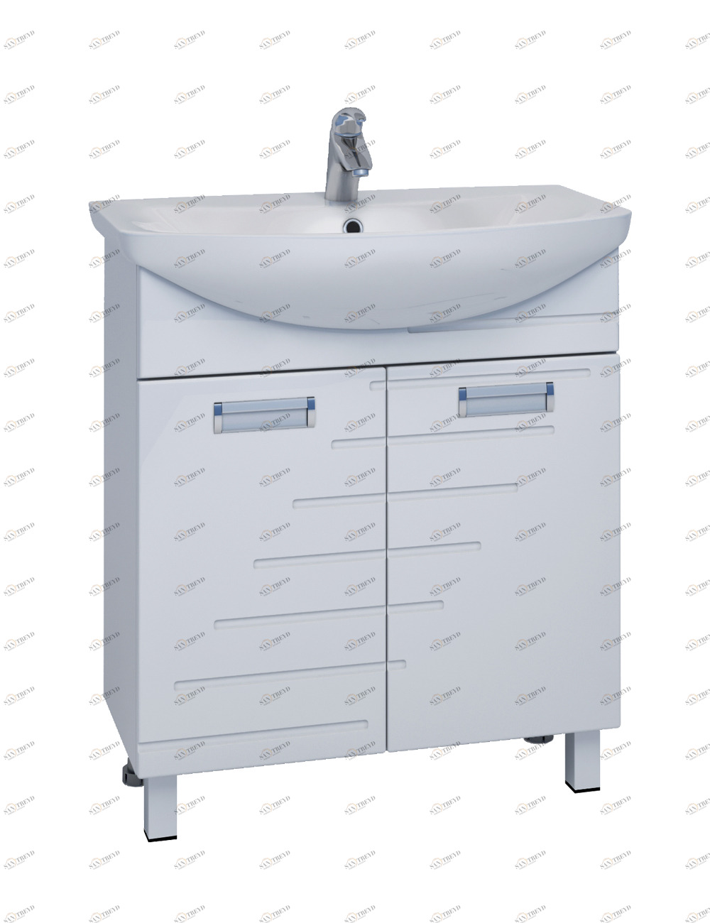 Тумба Diana 700 (Балтика)720⨉450⨉830 мм белый Santreyd sun-id-665356