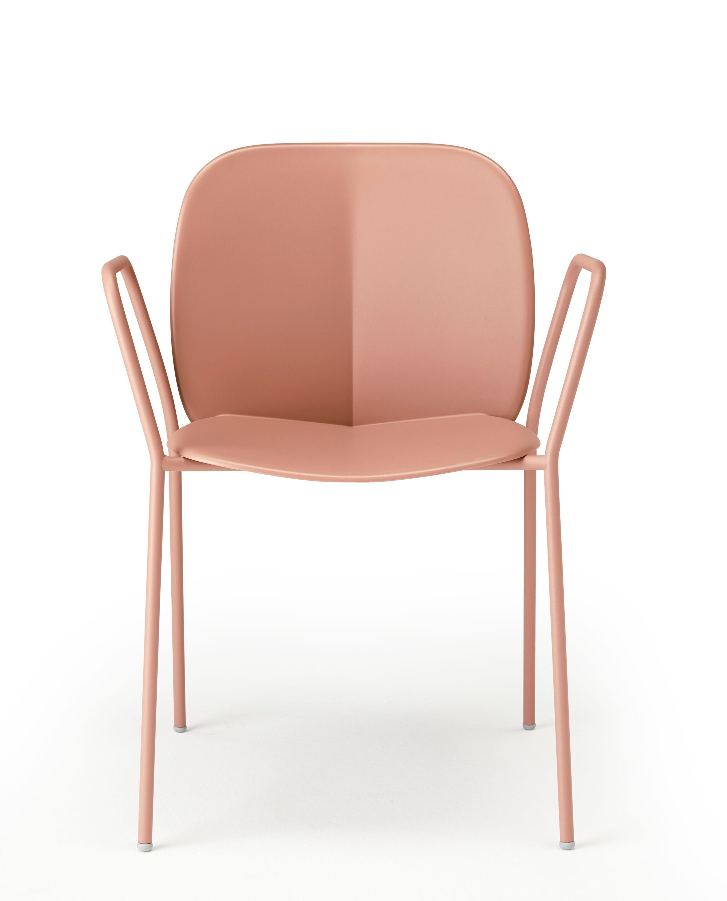 Рециркулированный пластиковый стул с подлокотниками S-CAB Mentha ARCH-00042567 - Вид №7