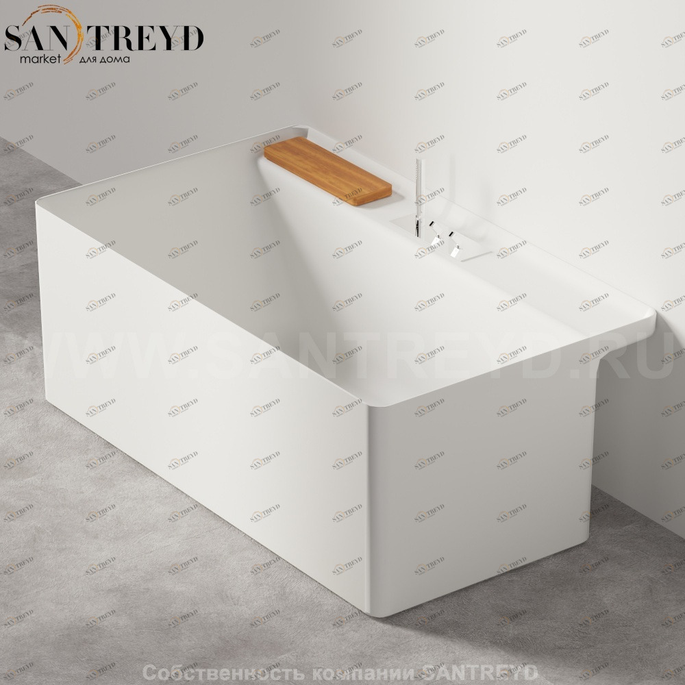 Ванна пристенная MARSIGLIA белая Agape AVAS1076ZZ