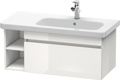 DS639600909 Тумбочка подвесная DuraStyle #DS6396 930 x 448 мм Светло-голубой матовый декор Duravit - Вид №2