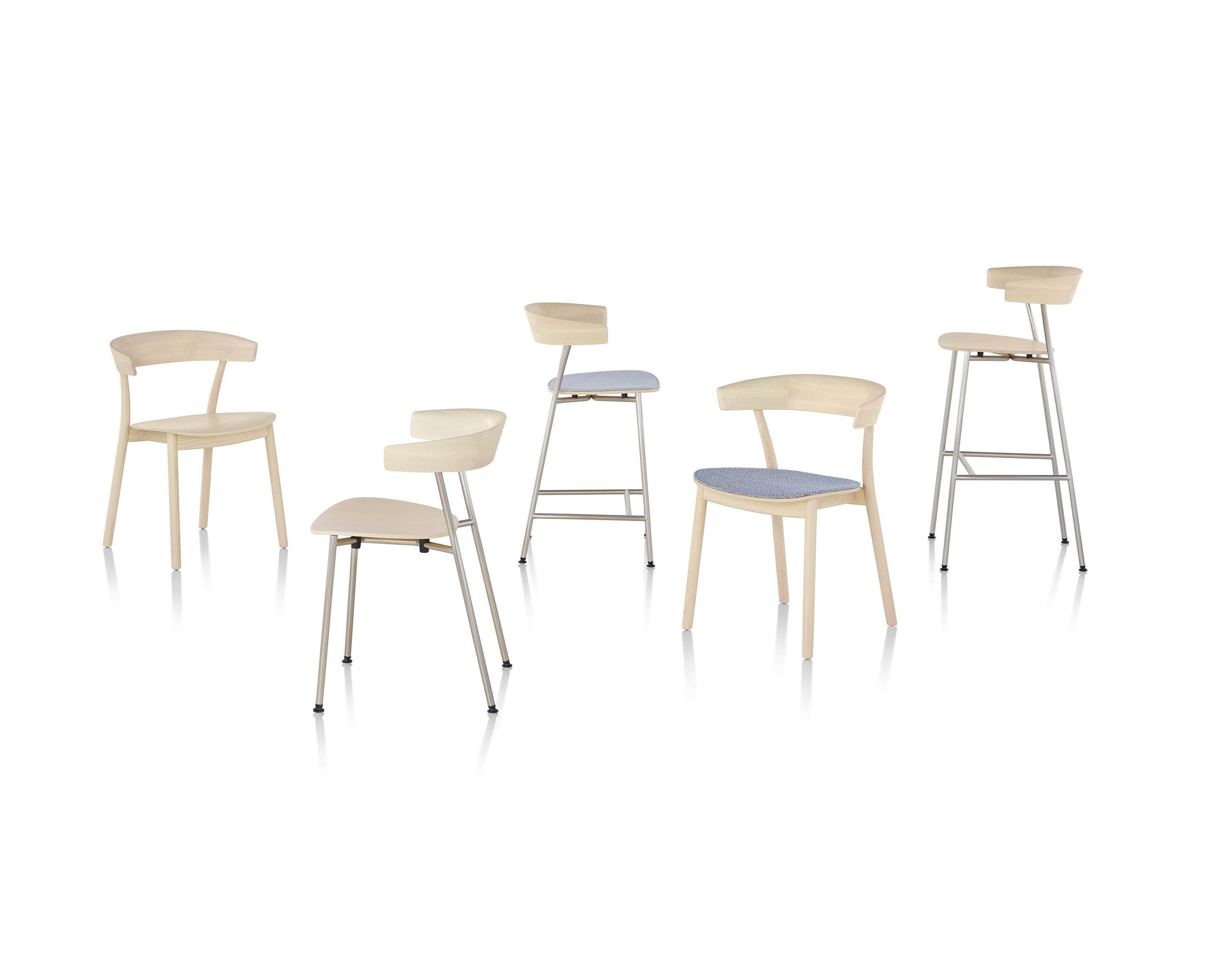 Деревянный табурет Herman Miller Leeway ARCH-00033904 - Вид №5