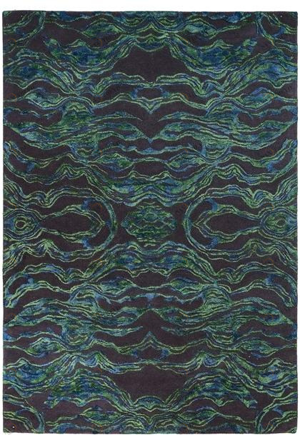 Scarlet Splendour Прямоугольный шерстяной коврик Carrara sun-id-1419601