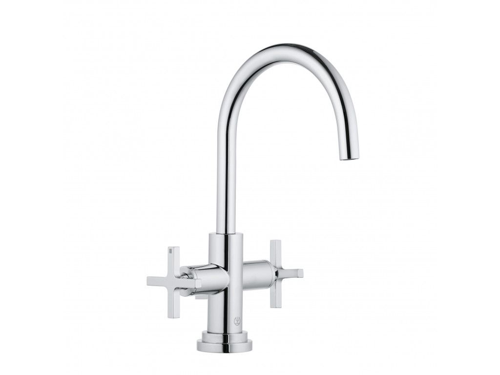 201180520 смеситель на умывальник Classic KLUDI NOVA FONTE хром 