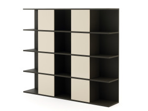 Книжный шкаф из шпона