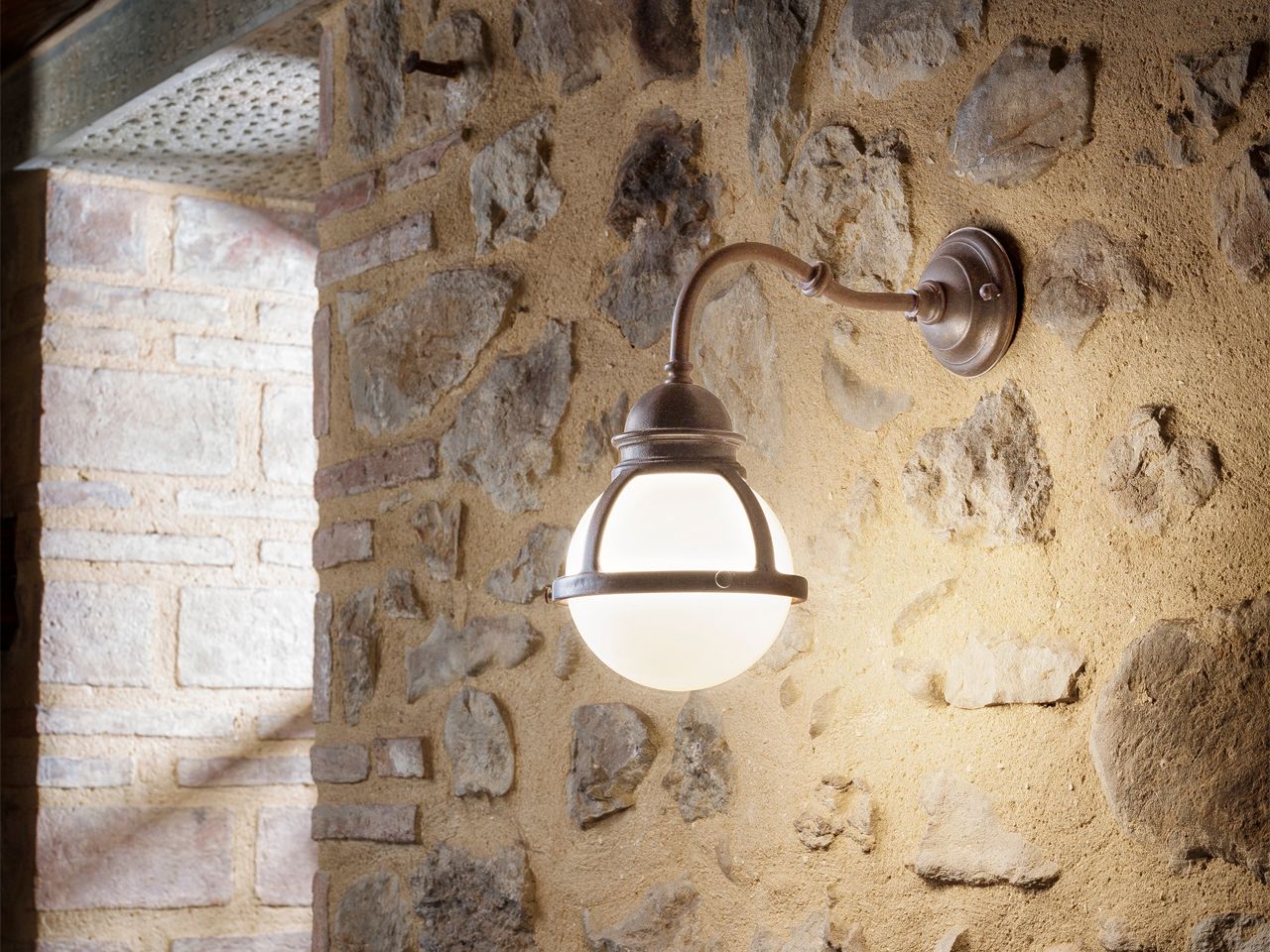 Открытый настенный светильник Aldo Bernardi кромка ARCH-00038028