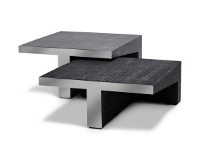 Квадратный журнальный столик из смолы