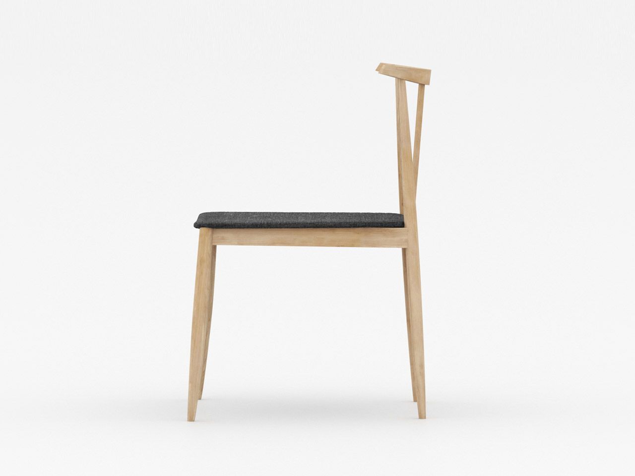 Стул из массива дерева с мягким сиденьем Air Division ARCH-00129585 - Вид №2