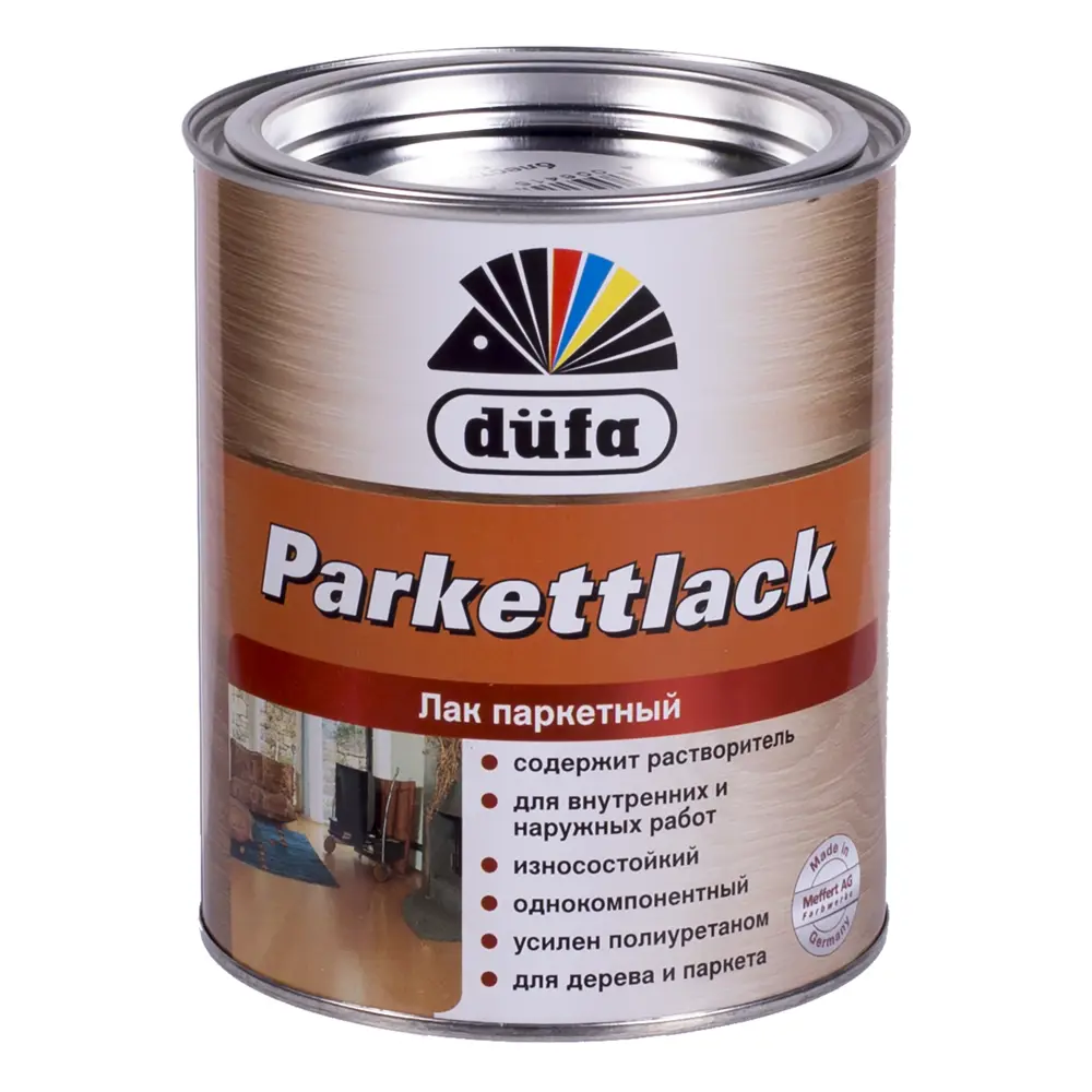 Лак паркетный глянцевый Dufa Parkettlack 0.75 л STLM-2142825