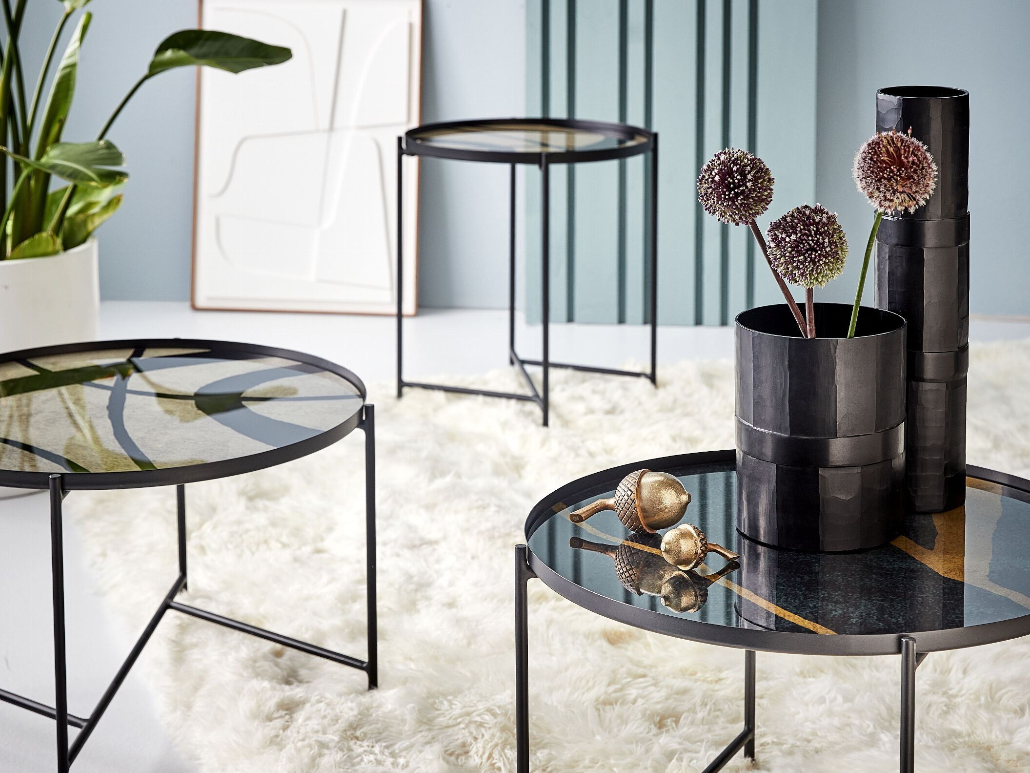 Круглая стеклянная ваза LAMBERT BRAMANTE ARCH-00005222