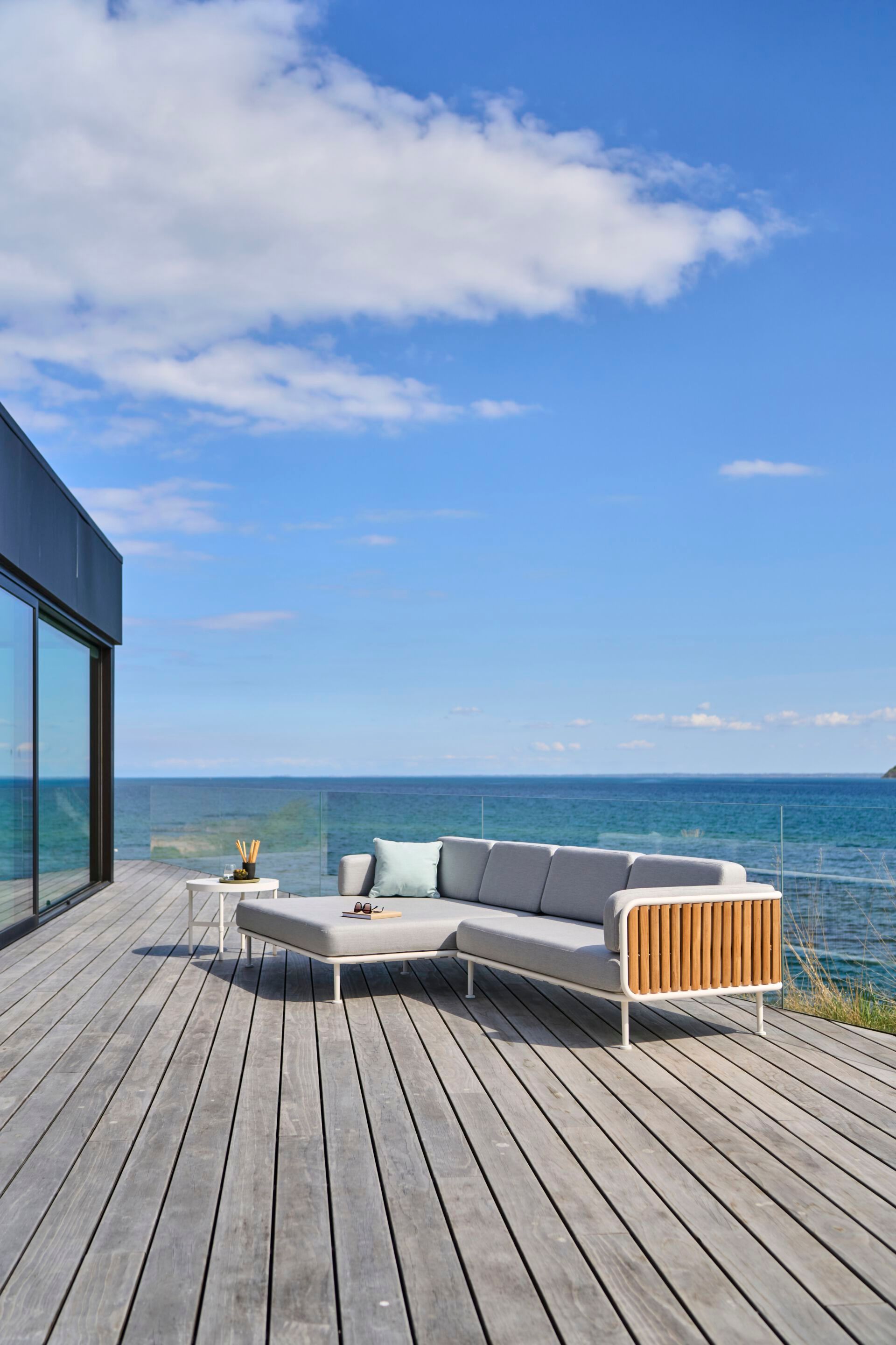 Модульный садовый диван Sunbrella® с полуостровом Mindo Mindo 100 ARCH-00104489 - Вид №2