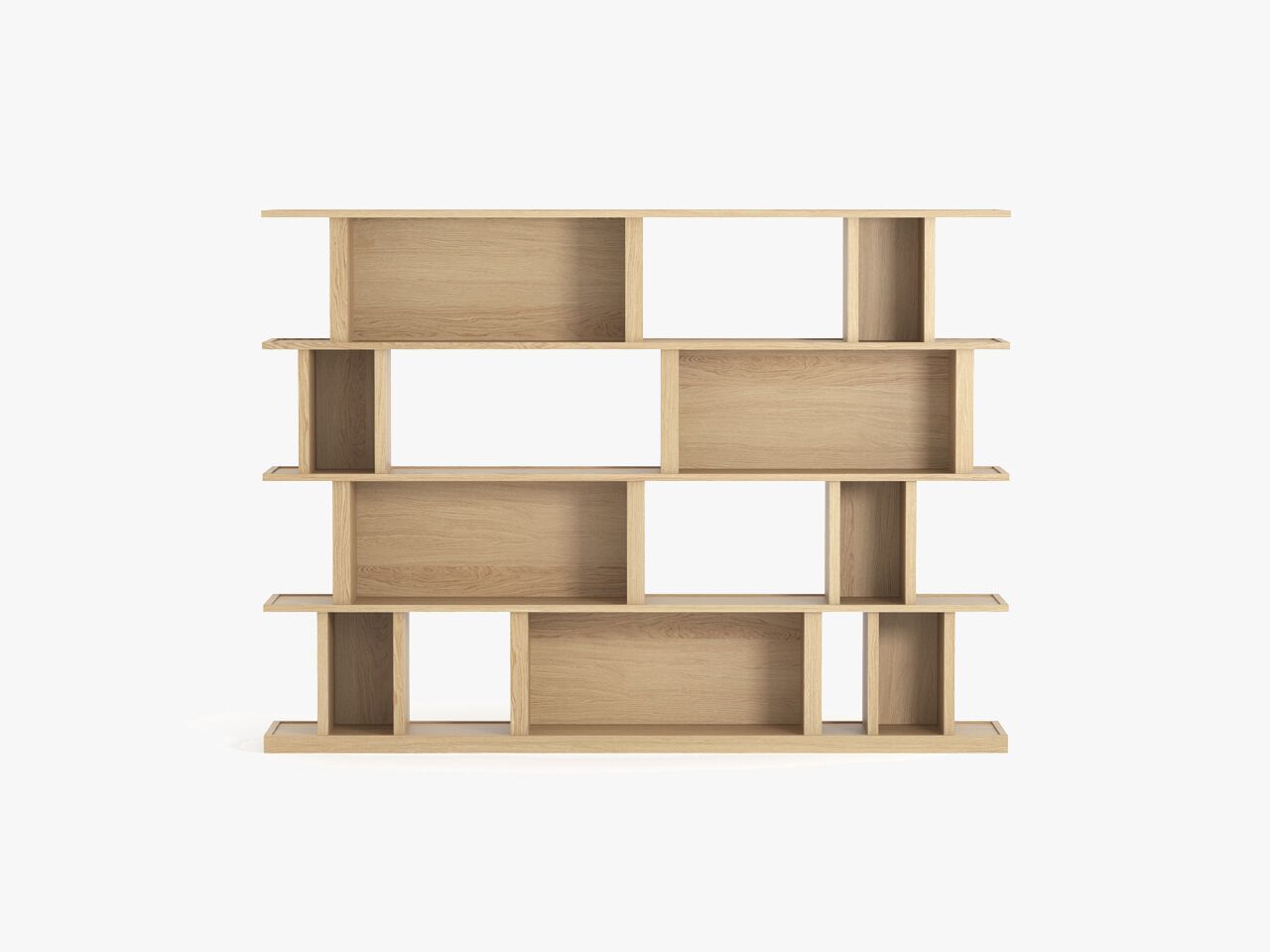 Самонесущий книжный шкаф из массива дерева Air Division ARCH-00045691 - Вид №2