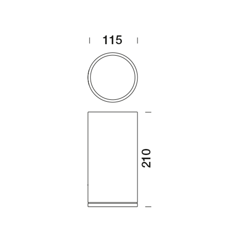 8530161 Потолочный светильник Platek MONACO MEDIUM  MONACO MEDIUM - 1 COB 4000K 13°  - Вид №6