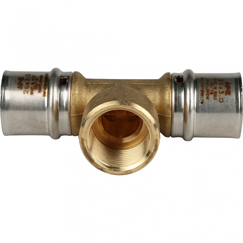 Тройник переходной STOUT ВР 26х3/4"х26 под пресс SFP0007003426 - Вид №2