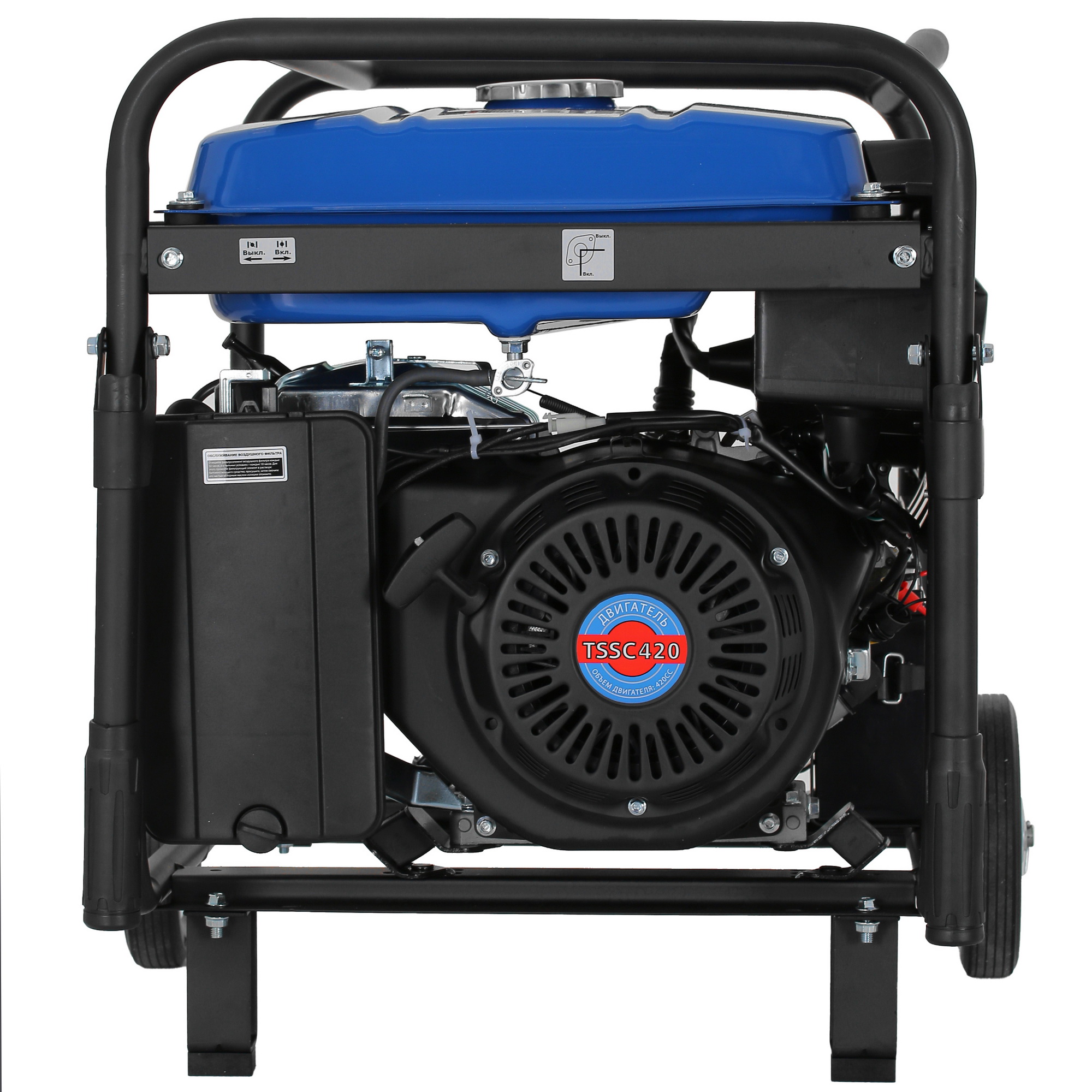 Электрогенератор   бензиновый ТСС SGG 6000EHNA Duplex 9040428 STDN-0050677 - Вид №4